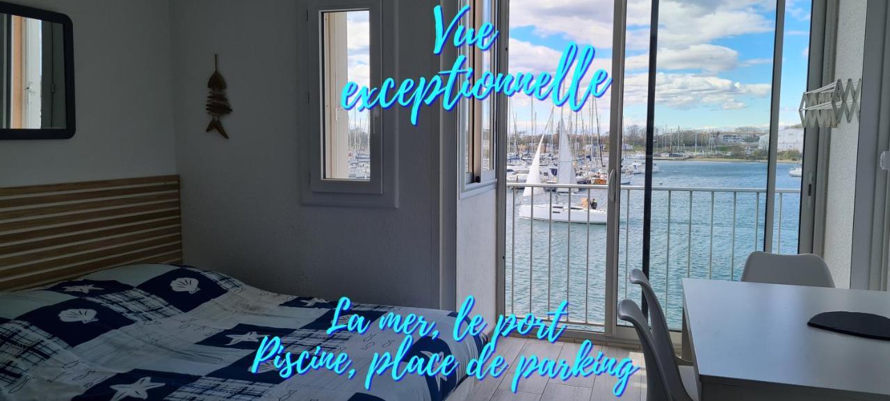 Appartement Vue Exceptionnelle Sur La Mer, Piscine, Parking Prive - Sur L'Ile Des Pecheurs Agde Esterno foto