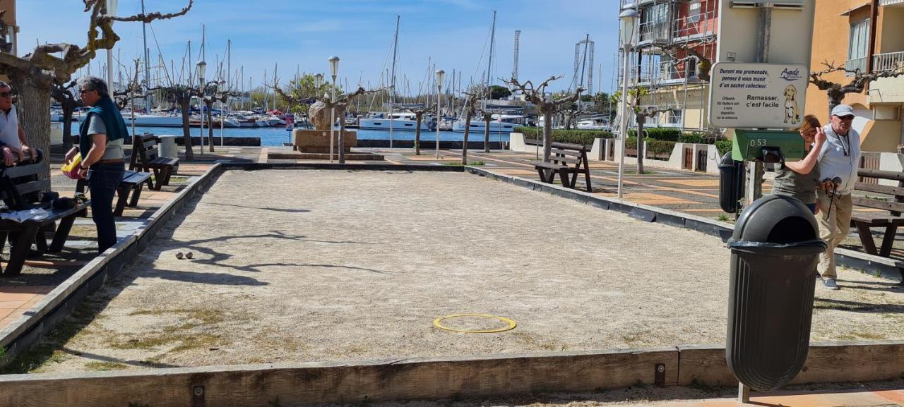 Appartement Vue Exceptionnelle Sur La Mer, Piscine, Parking Prive - Sur L'Ile Des Pecheurs Agde Esterno foto