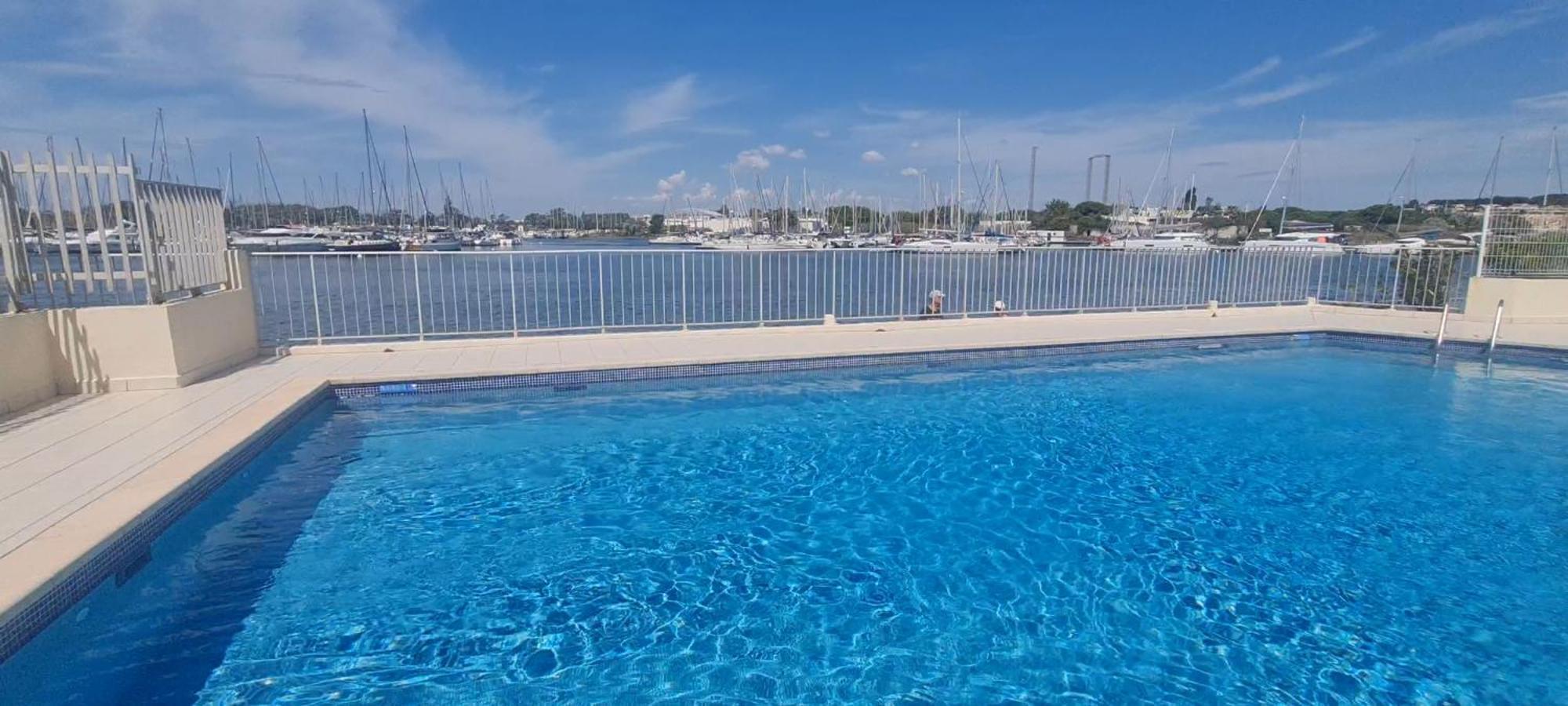 Appartement Vue Exceptionnelle Sur La Mer, Piscine, Parking Prive - Sur L'Ile Des Pecheurs Agde Esterno foto